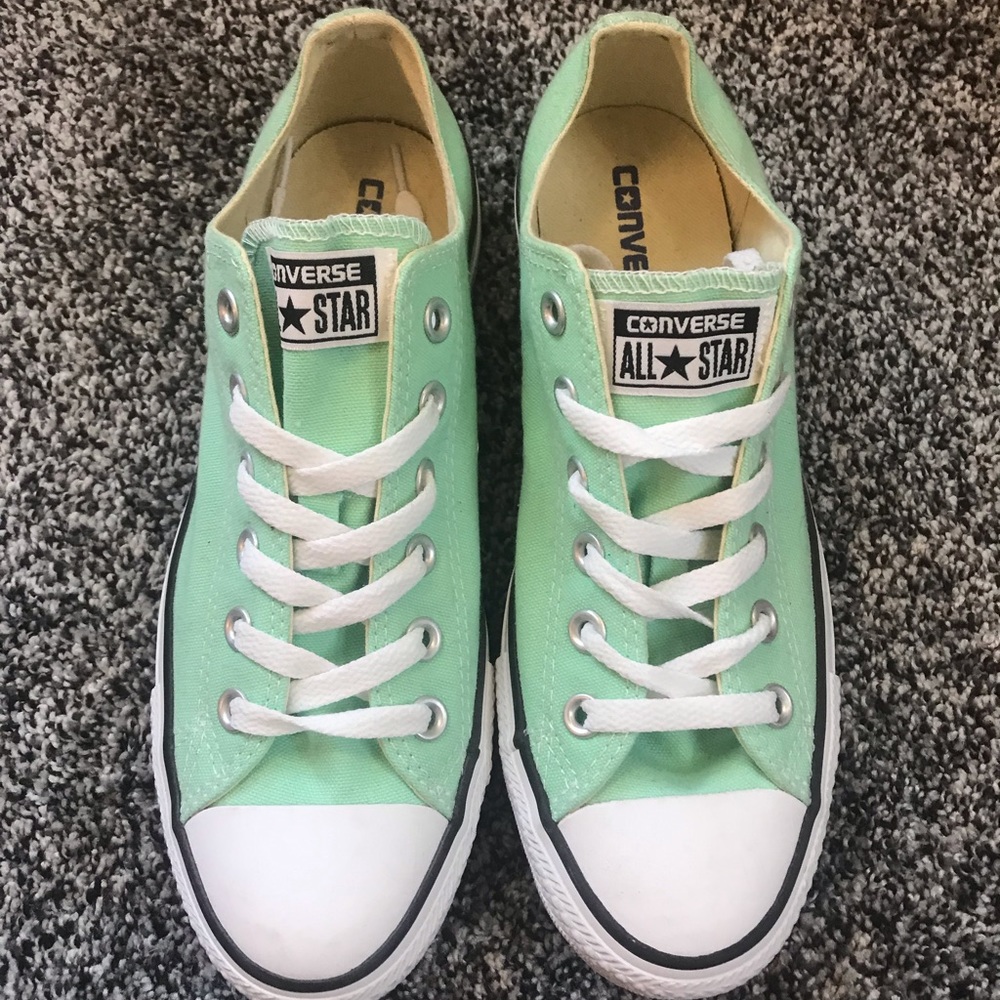 #converse #sneakers #teal #limitededition
